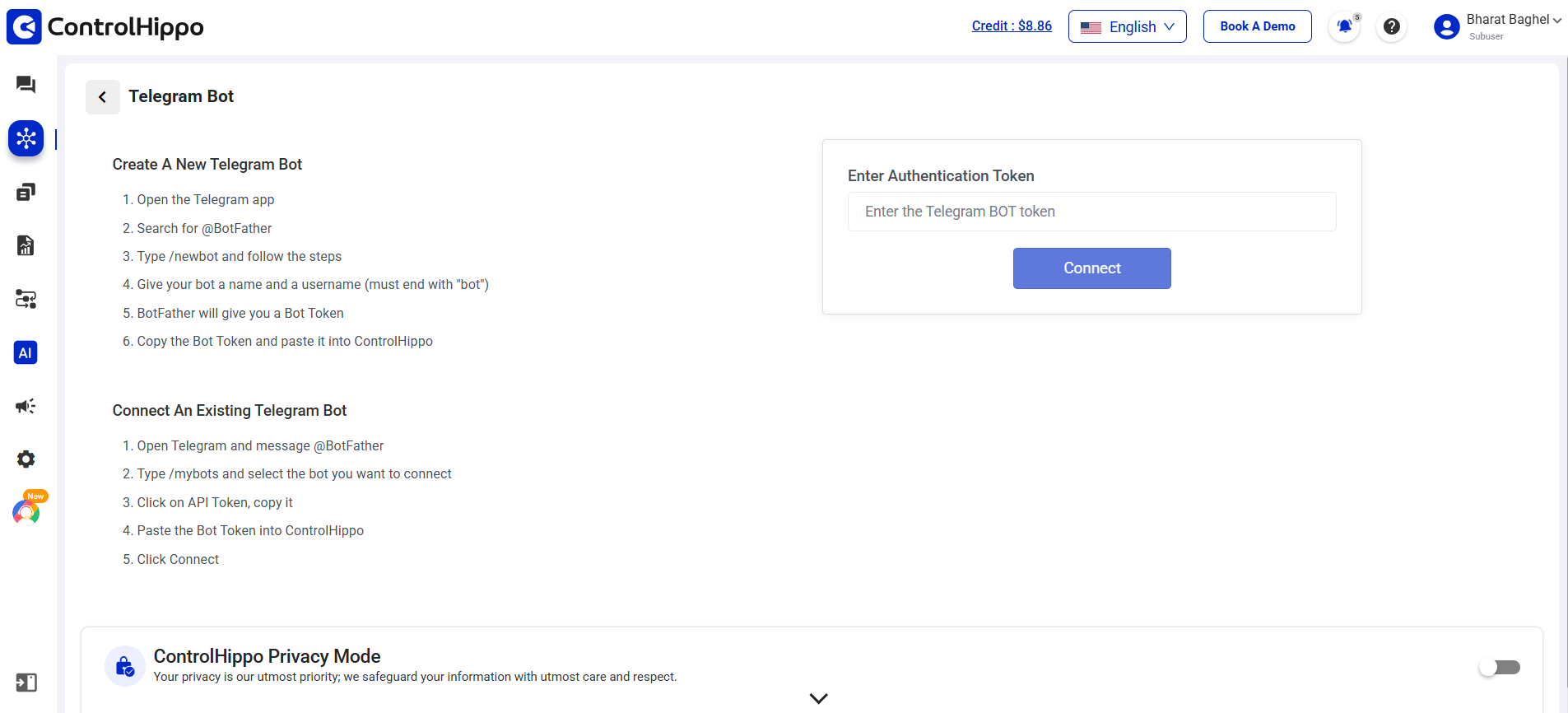 connect-botfather-token-with-controlhippo