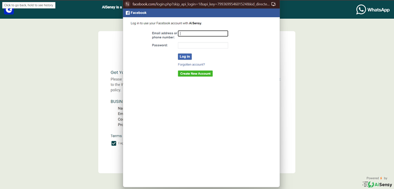 log-in-with-the-facebook-messenger-account