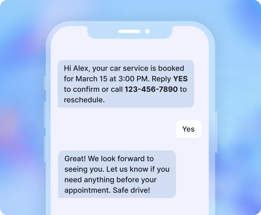 AI Agent Two-way SMS